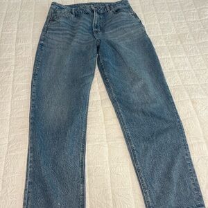 American Eagle Outfitters Blue Straight Jeans Classic Fit